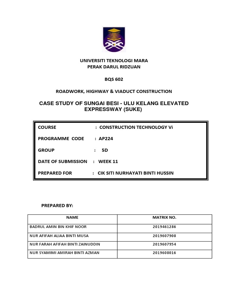 Case Study: SUKE Elevated Expressway | PDF