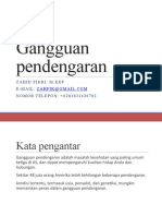 Gangguan Pendengaran