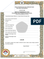 Format Kosong Ijazah