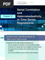 CH - 12 - Serial Correlation and Heteroskedasticity in Time Series Regressions