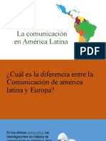 La Comunicación en América Latina