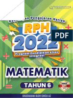 RPH Math Tahun 6 (Unit 2 Tambah, Tolak, Darab Dan Bahagi)