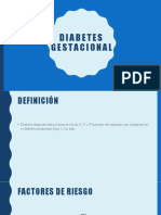 Diabetes Gestacional