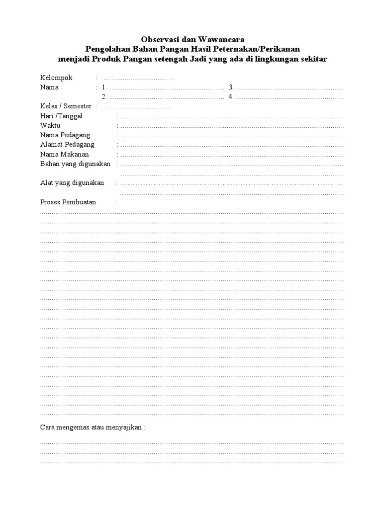 OBSERVING LOCAL FOOD PROCESSING AND PACKAGING PDF