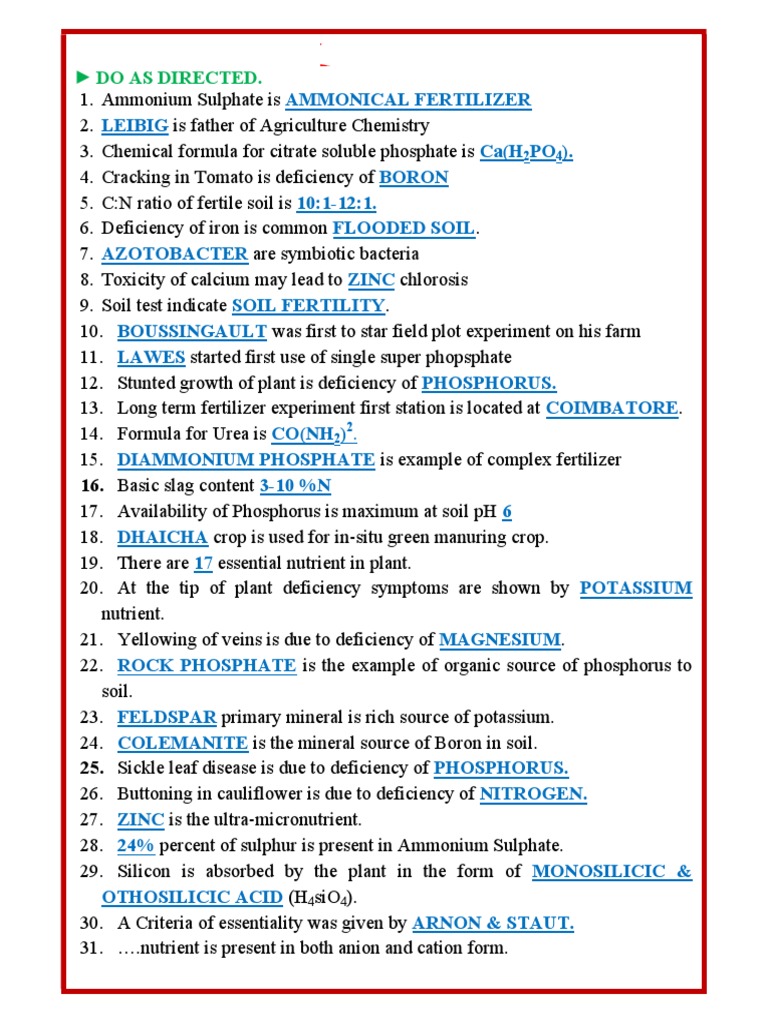 SOIL FERTILITY EXAM QUESTIONS visual data 2