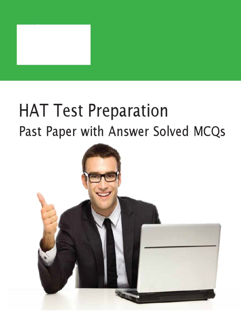 HAT Test Preparation Past Paper Download PDF Solved MCQs PDF