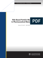 LWS Risk Based Particle Monitoring in Pharmaceutical Manufacturing