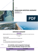  Pengujian Hipotesis Asosiatif