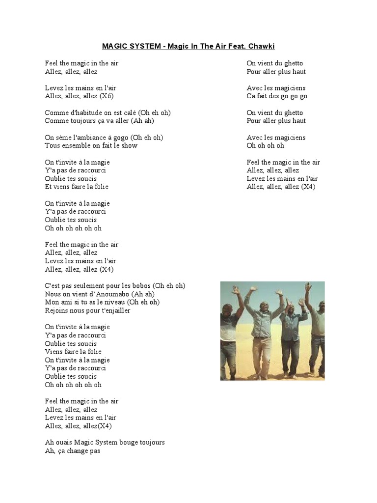 Paroles de 