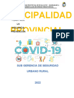 Plan de prevención COVID X Congreso Policías