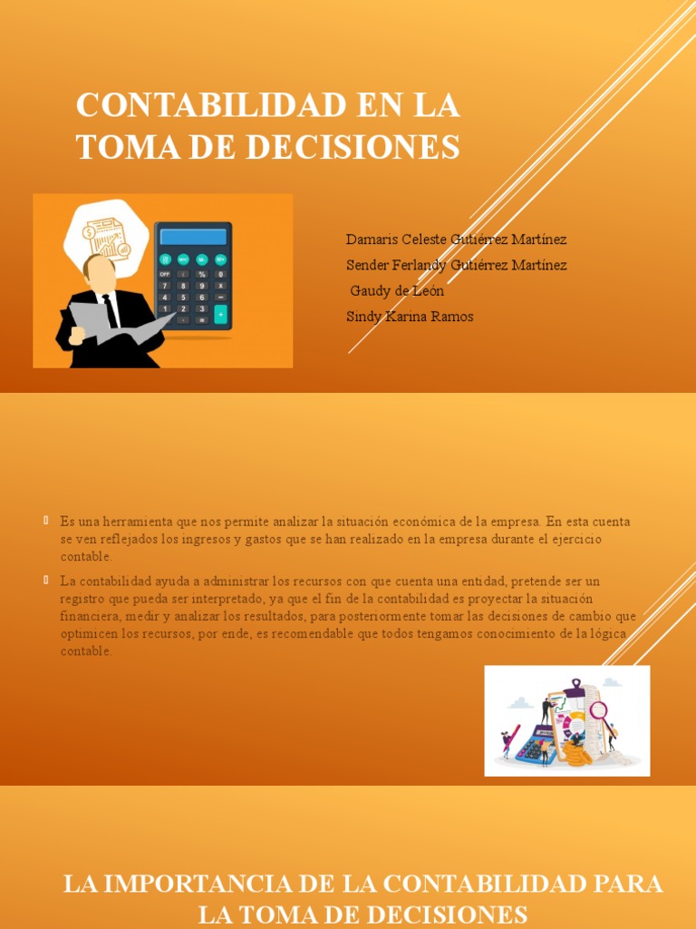 Contabilidad para la Toma de Decisiones | PDF | Contabilidad | Business