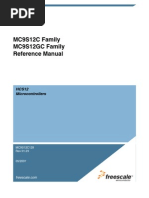 MC9S12C Family MC9S12GC Family Reference Manual: HCS12 Microcontrollers