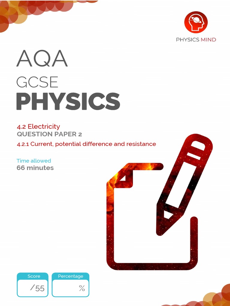 Current, Potential Difference & Resistance 2 | PDF | Electrical ...
