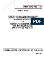 Dwell Tach Test and Cal