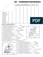 Possessivpronomen Leseverstandnis-Luckentexte