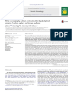 Metal Scavenging by Calcium Carbonate at The Eyjafjallajökull Volcano A Carbon Capture and Storage Analogue