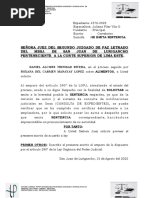 Escrito para Solicitar Se Dicte Sentencia | PDF