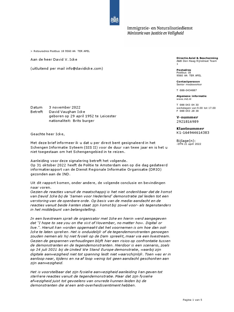 Retouradres Postbus 18 9560 AA TER APEL: V-Nummer Klantnummer | PDF