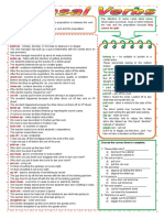 Phrasal Verbs Sentences