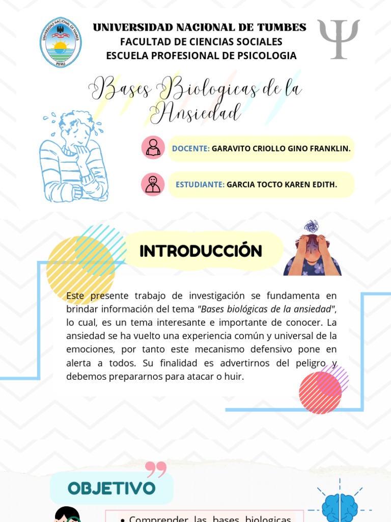Bases Biológicas de la Ansiedad | PDF | Ansiedad | Las emociones