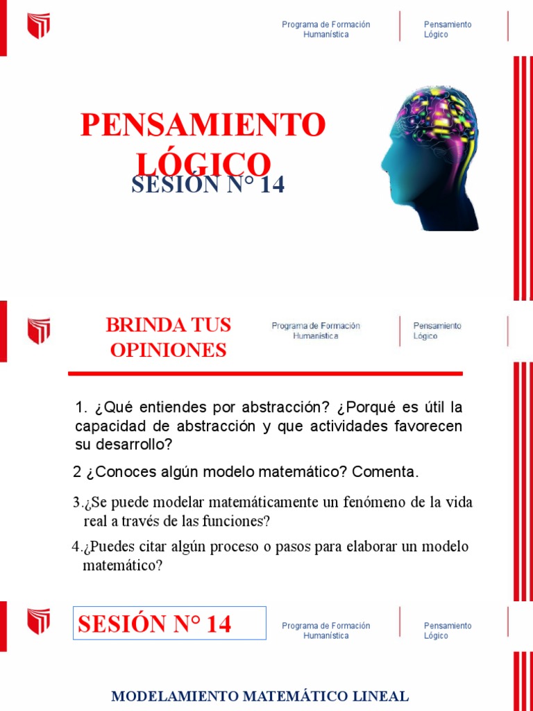 Modelamiento Lineal en Pensamiento Lógico | PDF | Finanzas y dinero