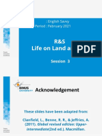 Meeting 3. R&S - Life On Land and Sea