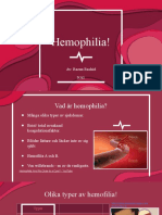 Hemophilia - Razan Rachid NA1