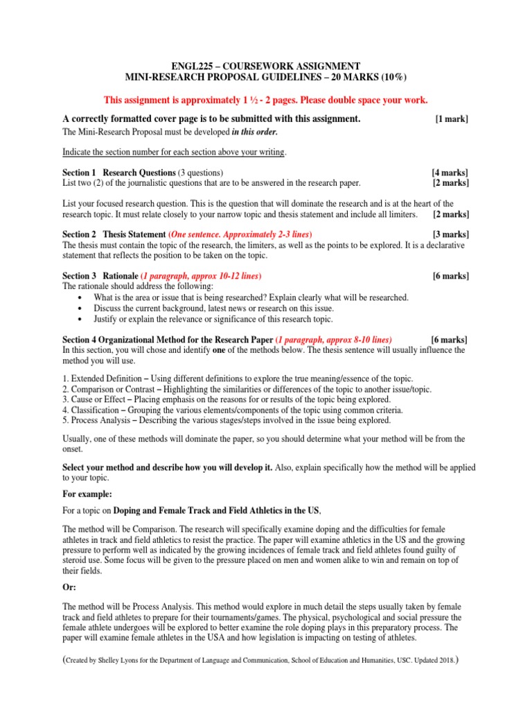 Research Proposal Guidelines Pdf