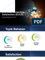 End User Computing Satisfaction (EUCS)