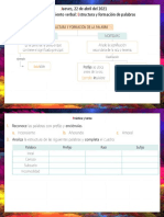 22-4-21 Razonamiento Verbal Estructura y Formación de Palabras