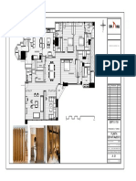 Mueble de casa: Planta de departamento de 379 m2 con estancia, cocina, sala de TV, recámaras, baños y terraza