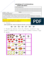 1° Básico Matemática Guía N º16