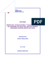 SIT N 146 Informe Derechos Extracciones Tasa Consumo Agua Sector Minero Rev