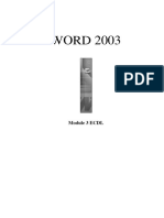 Adoc - Pub Word Module 3 Ecdl