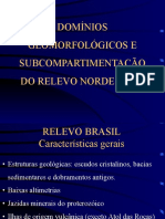 O Relevo NE Brasileiro