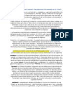 Es La Informalidad Laboral Una Decisión Voluntaria en El Perú