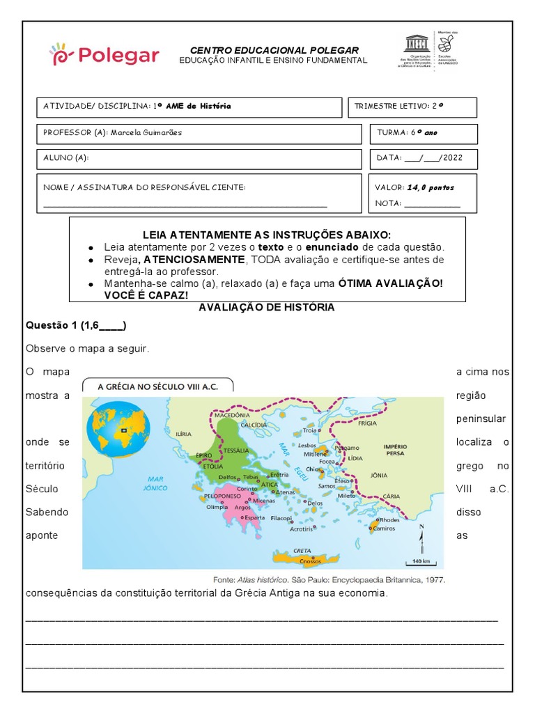 6 Ano Grecia Antiga | PDF | Grécia | Grécia Antiga