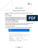 Carga documentos postulación AE2022