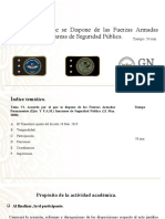 Tema 6. Acuerdo Por El Que Se Dispone de La Fuerzas Armadas Permanentes para Tareas de La Seguridad Pública. - 110427