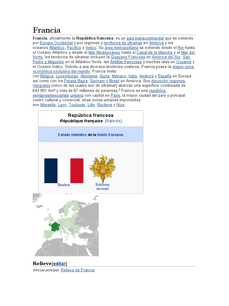 Image Result For Francia Qu Es Caractersticas Economa Poltica Relieve Clima