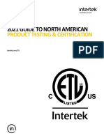 2021 Guide To N A Product Testingand Certification