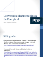 14 - Conversión Electromecánica Clase 1