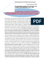 Carta Abierta A La Población - Tucume