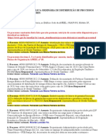 Lista Da 44 Sessão de Sorteio Público Ordinário de 2022