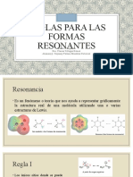 Reglas para Las Formas Resonantes