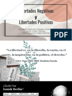 Libertades Negativas y Libertades Positivas