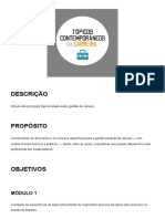 TEMA 04 - Tópicos Contemporâneos em Carreira