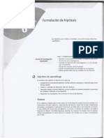 Cap. 6. Formulación de Hipótesis