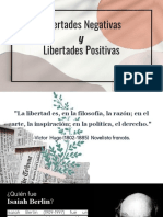 Libertades Negativas y Libertades Positivas