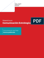 Maestría en Comunicación Estrategica 2020